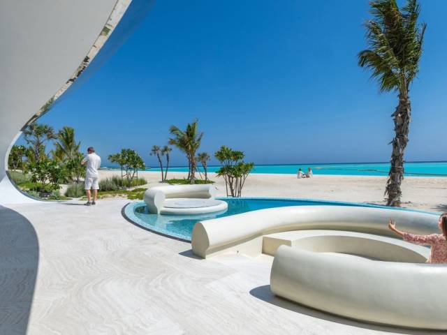 Villa de un dormitorio en la playa
